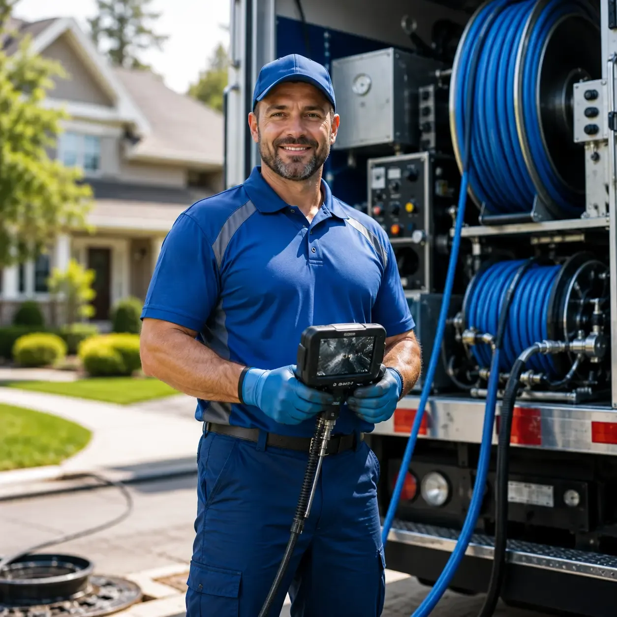 Local outdoor drain cleaning specialists in Sunman, IN